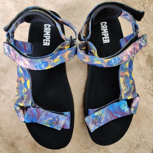 Camper Shoes - NEW Camper Sandals Oruga Tie-Dye Effect 38 US 8